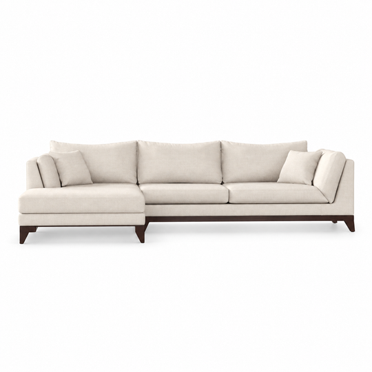 London Sectional Sofa on a clean white background