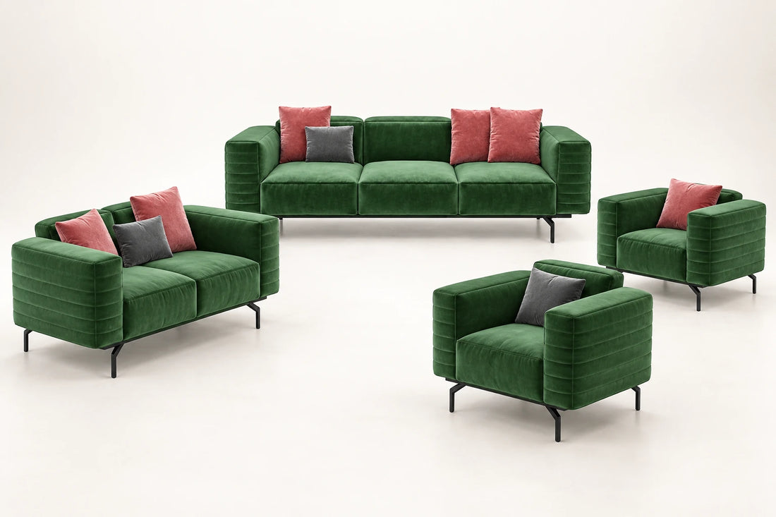 Coral Sofa Set