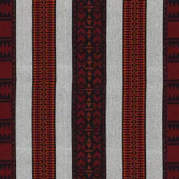 Red Sadu jacquard swatch