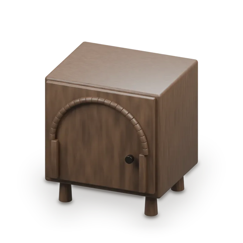 Hilal Arched Bedside