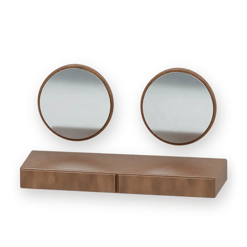 Qamar Twin-Mirror Vanity
