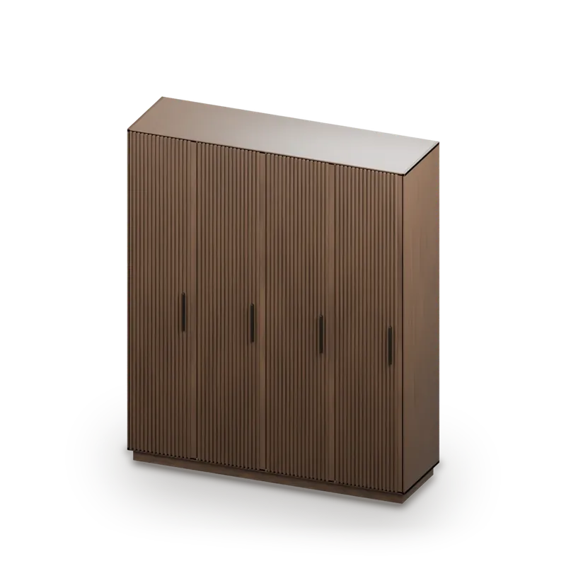 Reed Fluted Wardrobe