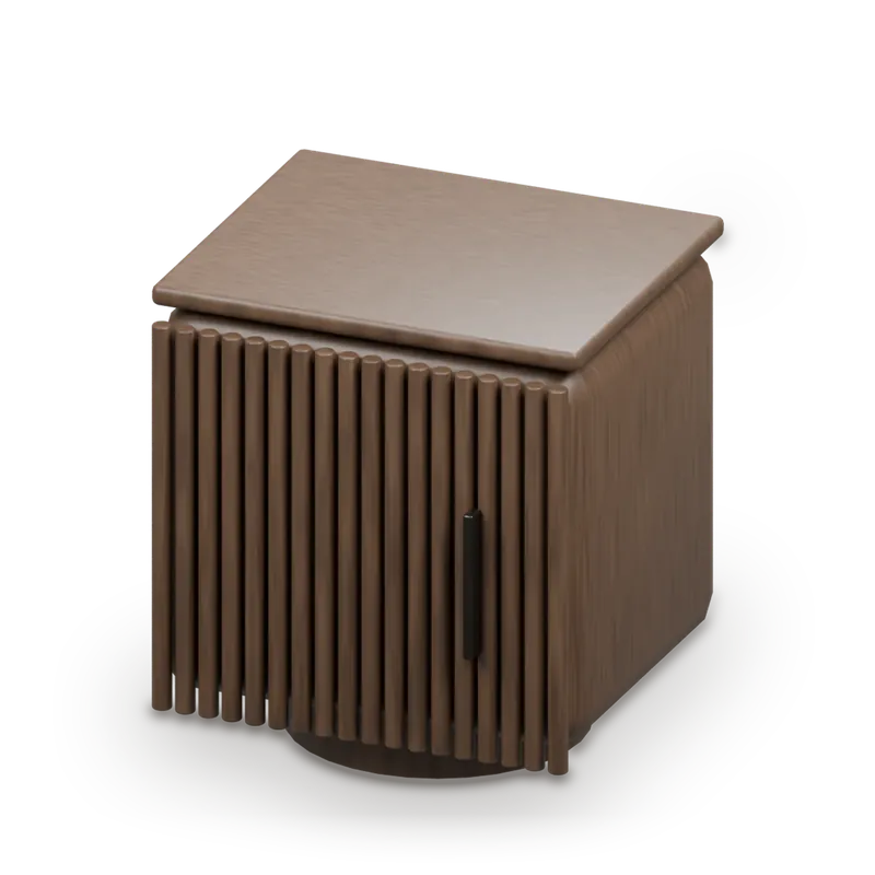 Sondos Fluted Bedside