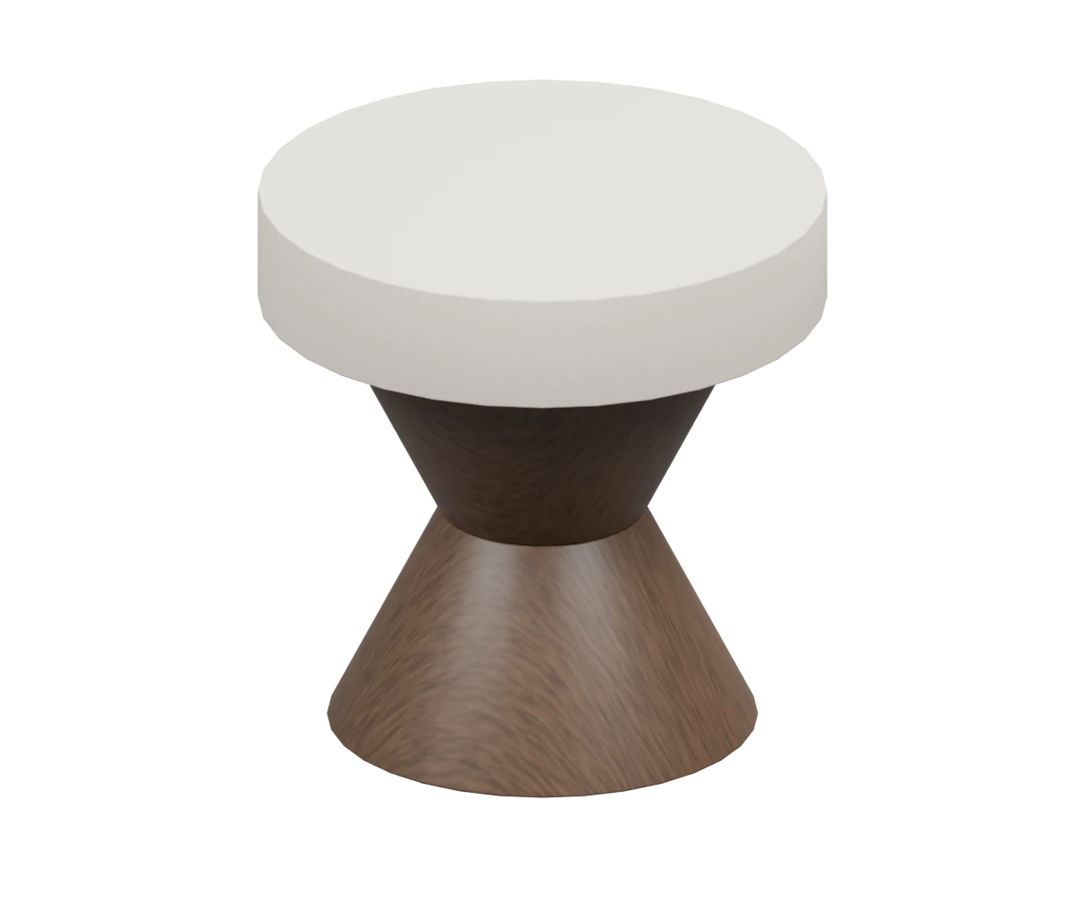 KLIK Hilal Hourglass Stool