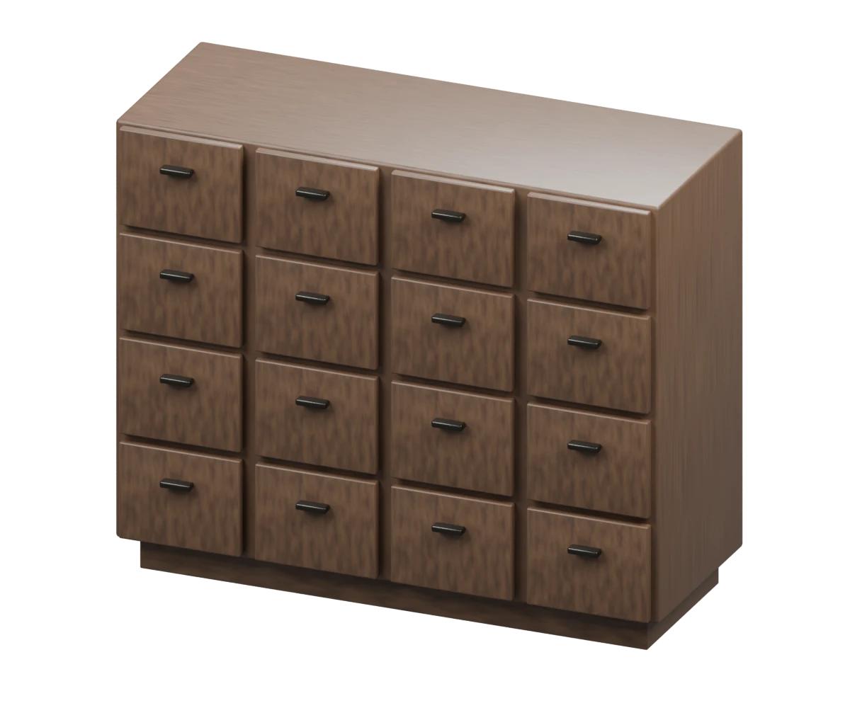 KLIK Naqsh Apothecary Chest