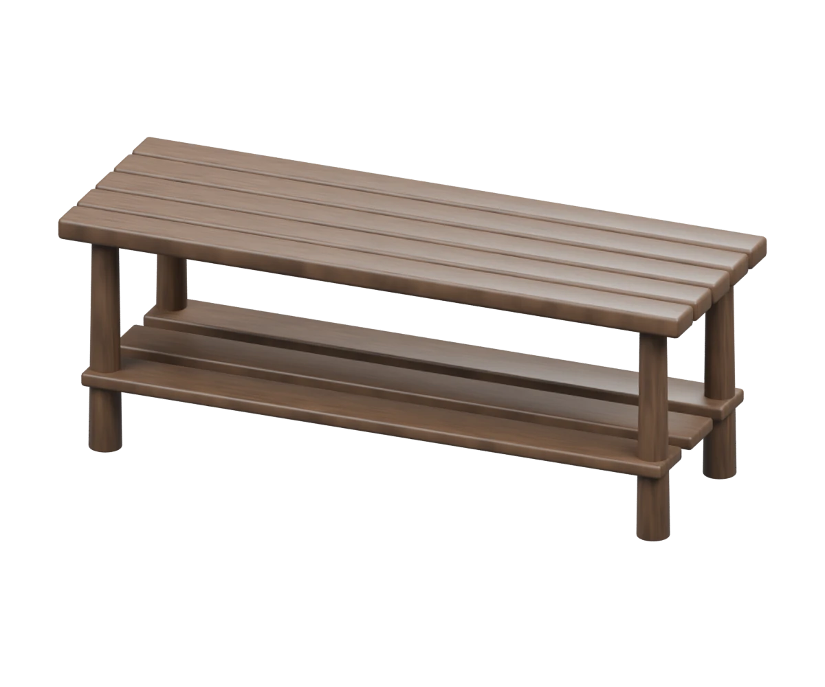 KLIK Sahil Slatted Bench