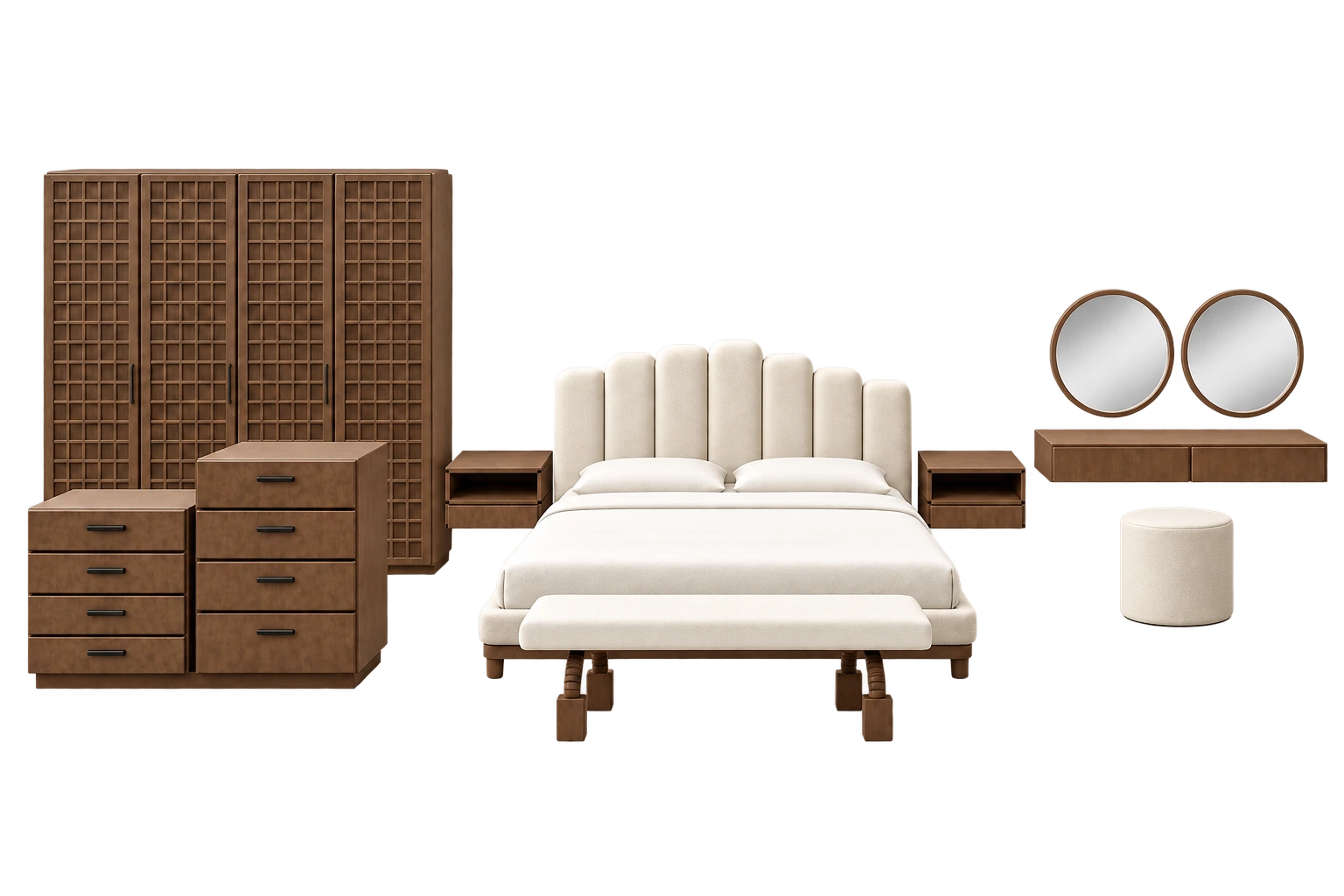 KLIK Qamar Bedroom Set