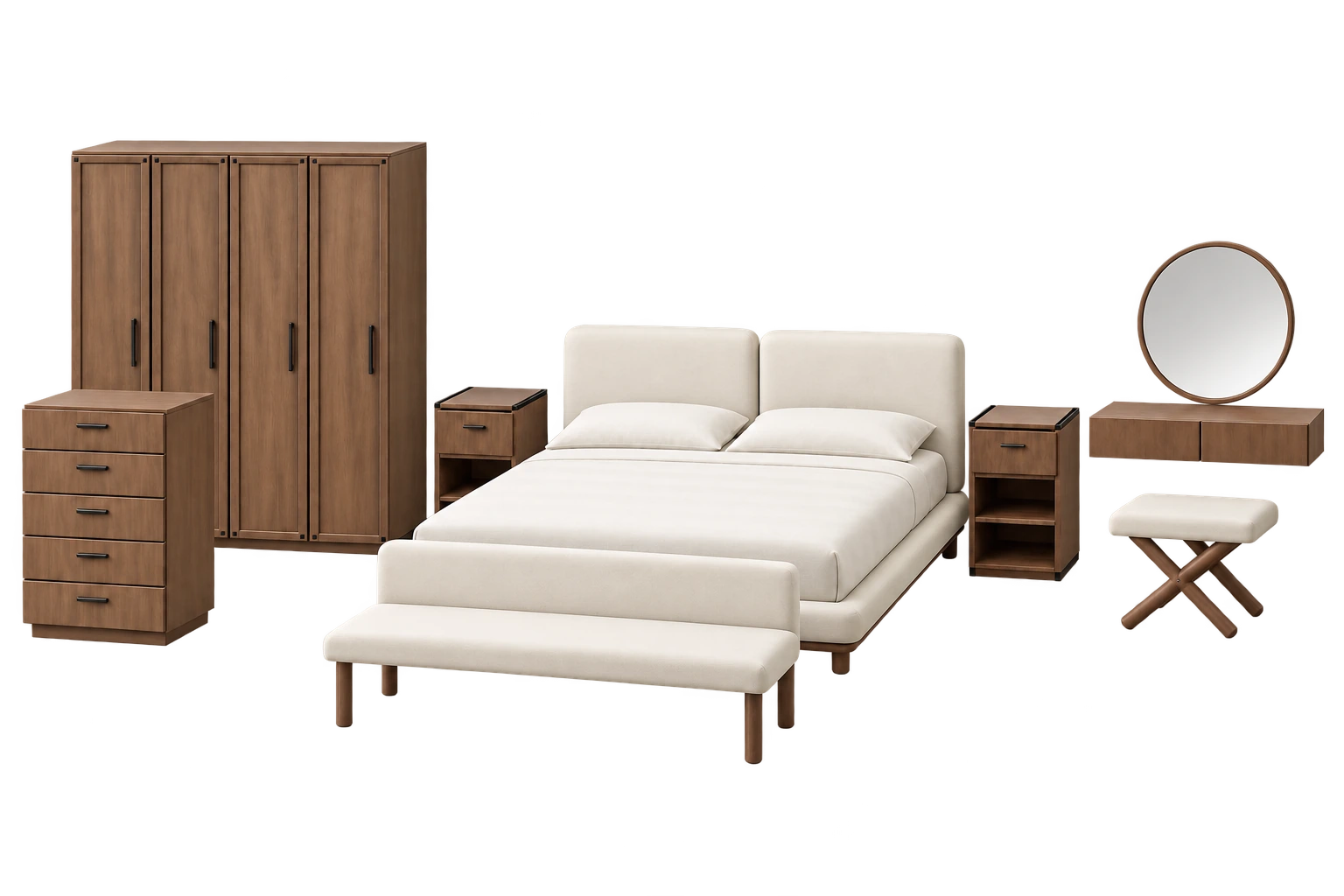 KLIK Rimal Bedroom Set