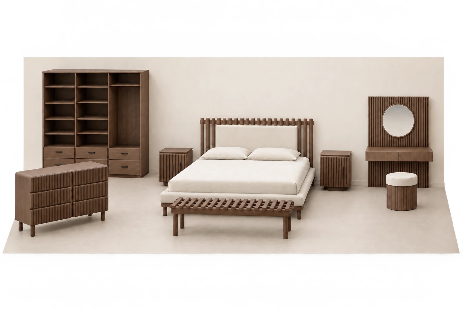 KLIK Sondos Bedroom Set