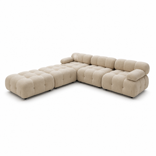Brensis Sectional Sofa - white background product view