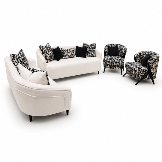 Curvex Sofa-Set - white background product view