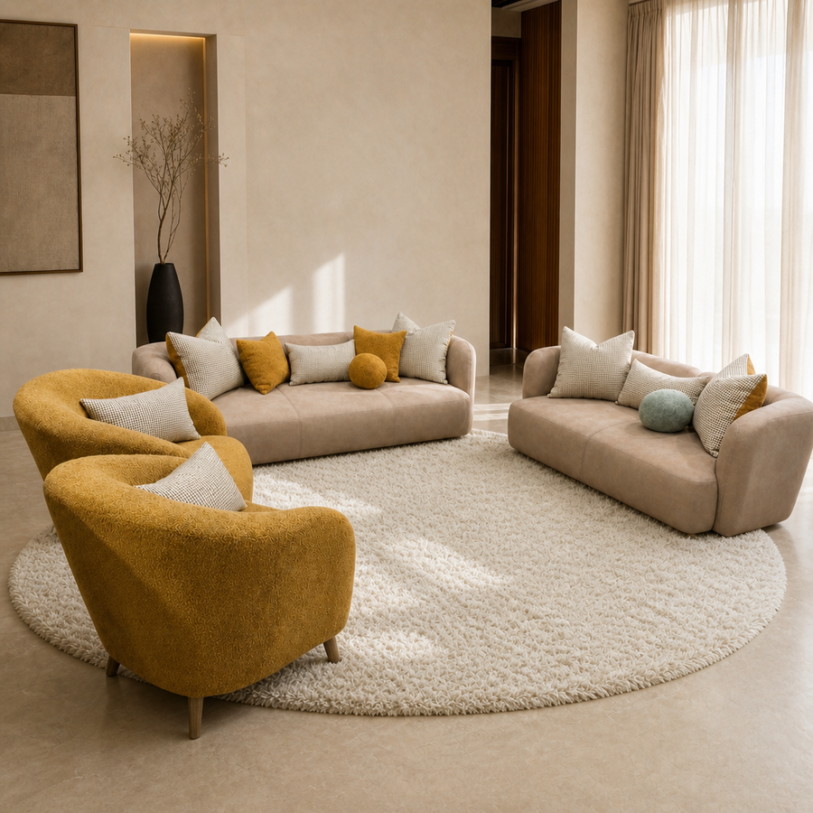 Graffi Custom Sofa Set