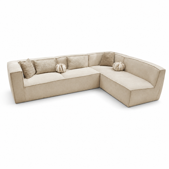 Julia Sectional Sofa - white background product view