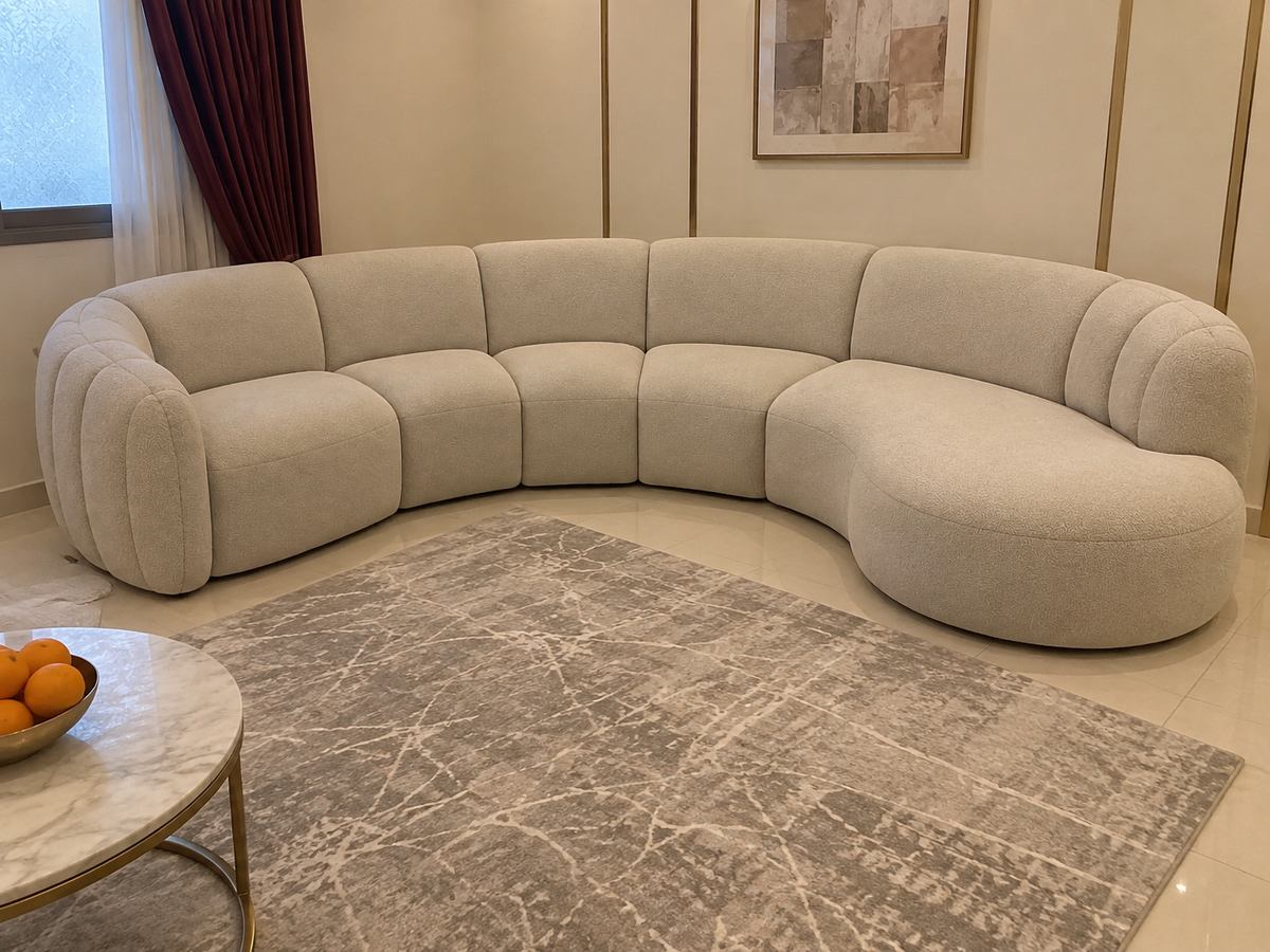 Arwa Sectional Sofa in a KLIK customer's home
