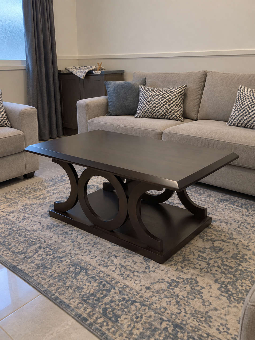 Cassia Coffee Table — in a Saudi home