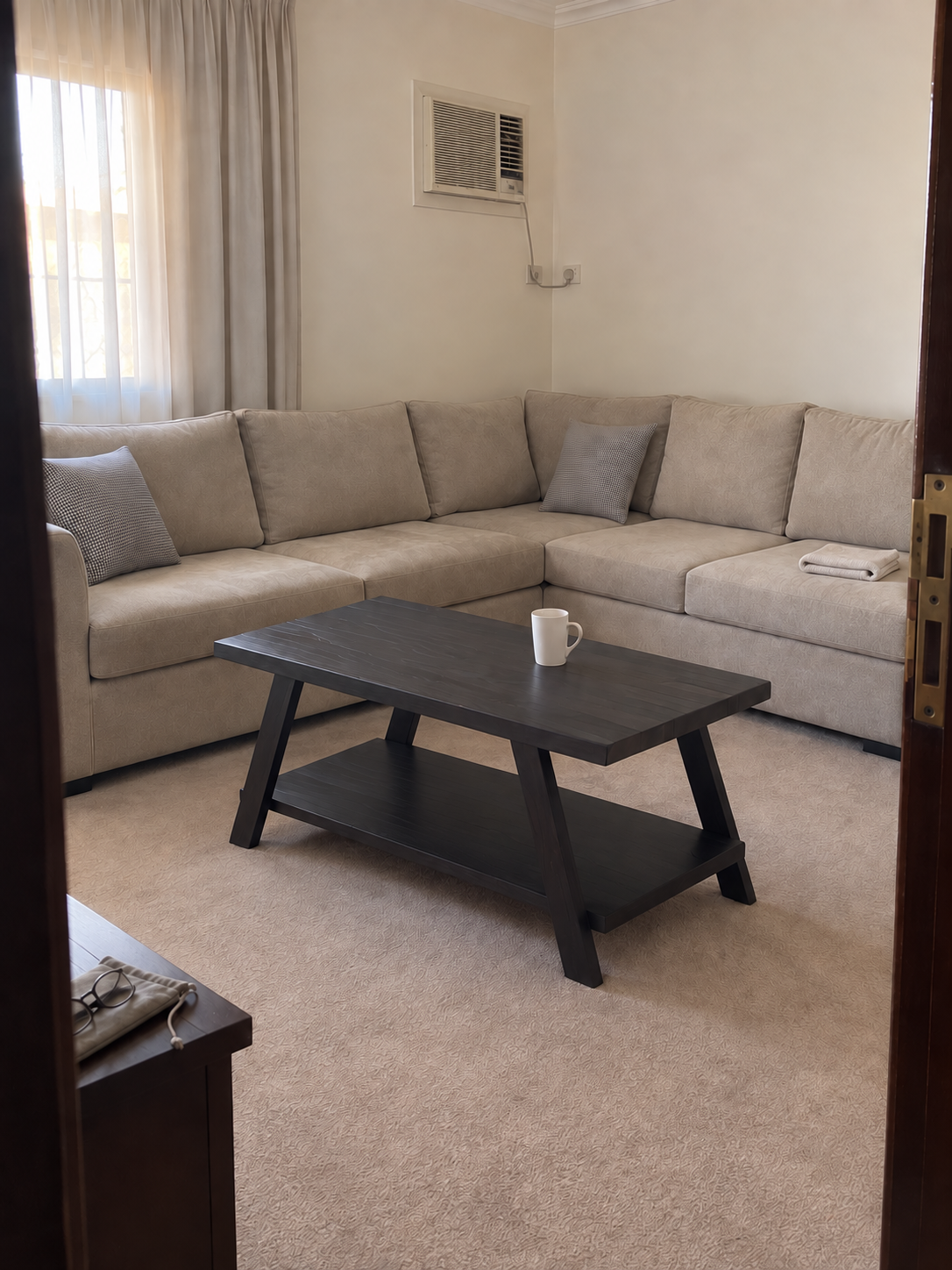 Lyla Coffee Table — in a Saudi home