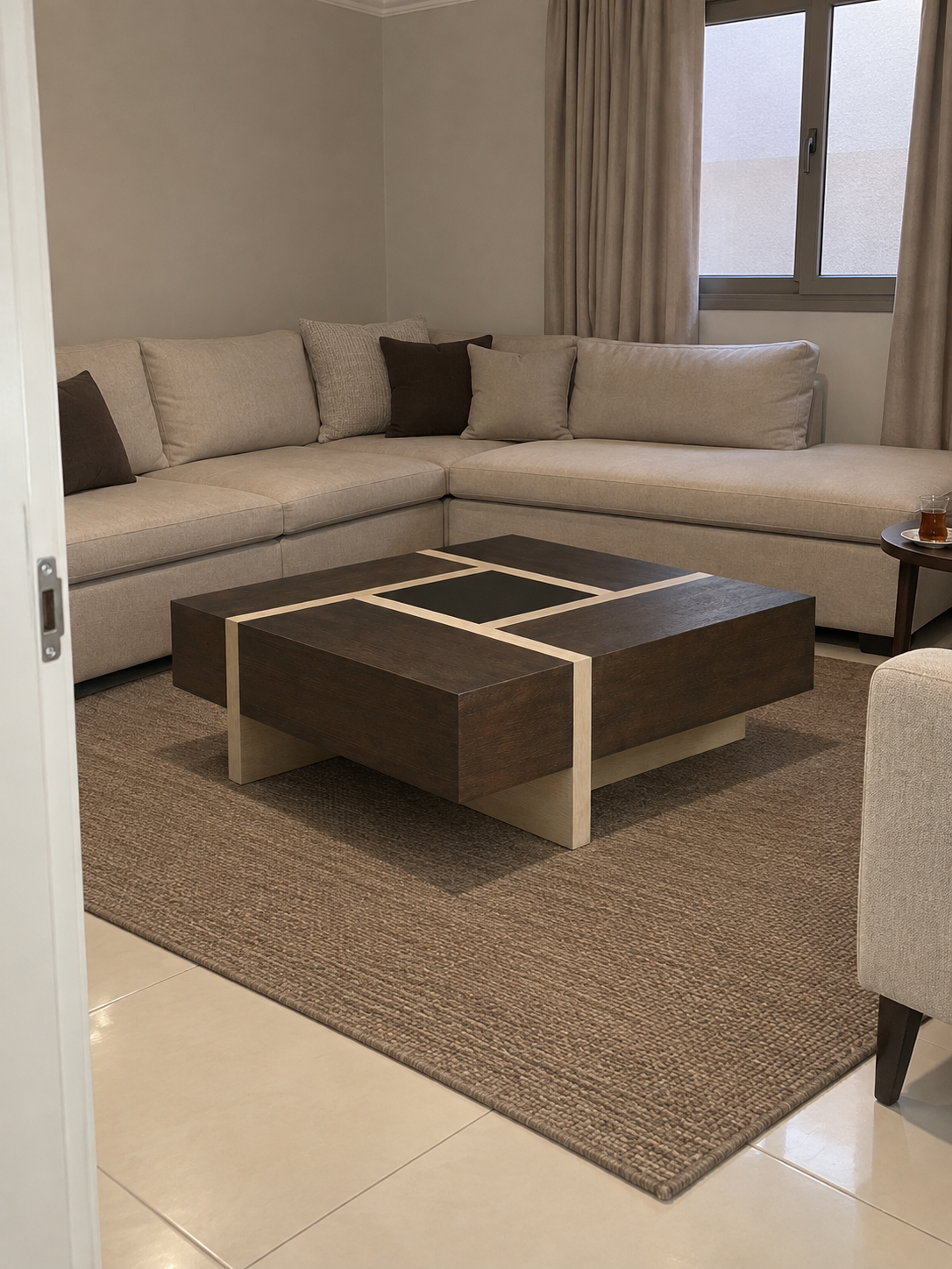 Briar Coffee Table — in a Saudi home
