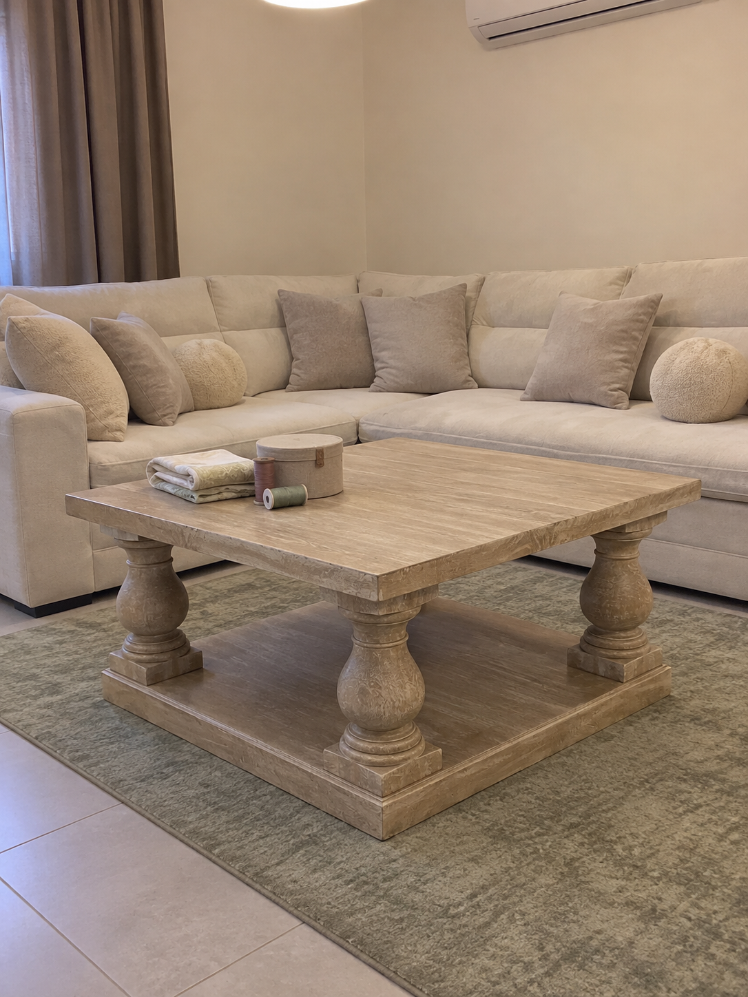 April Coffee Table — in a Saudi home