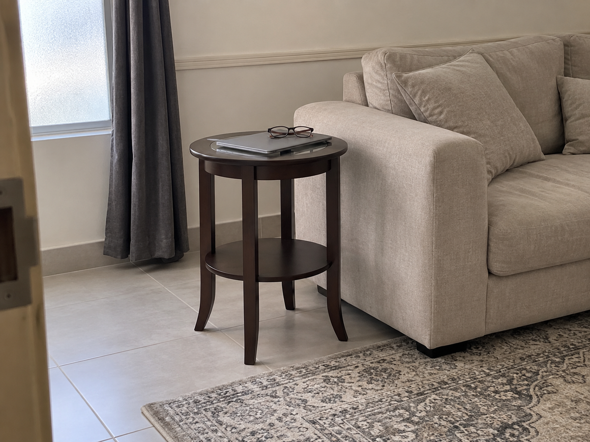 Opal Side Table — in a Saudi home