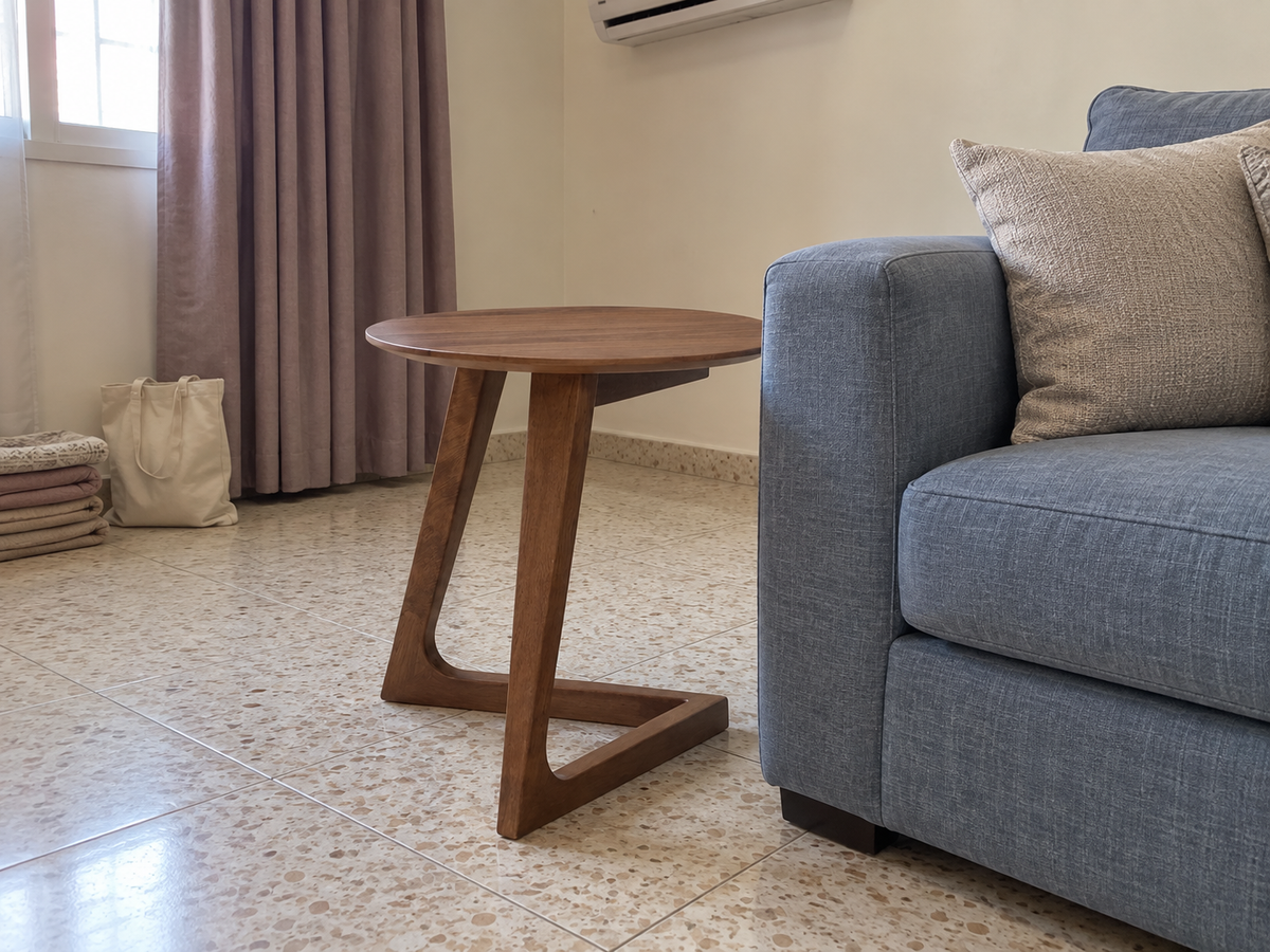 Rowan Side Table — in a Saudi home