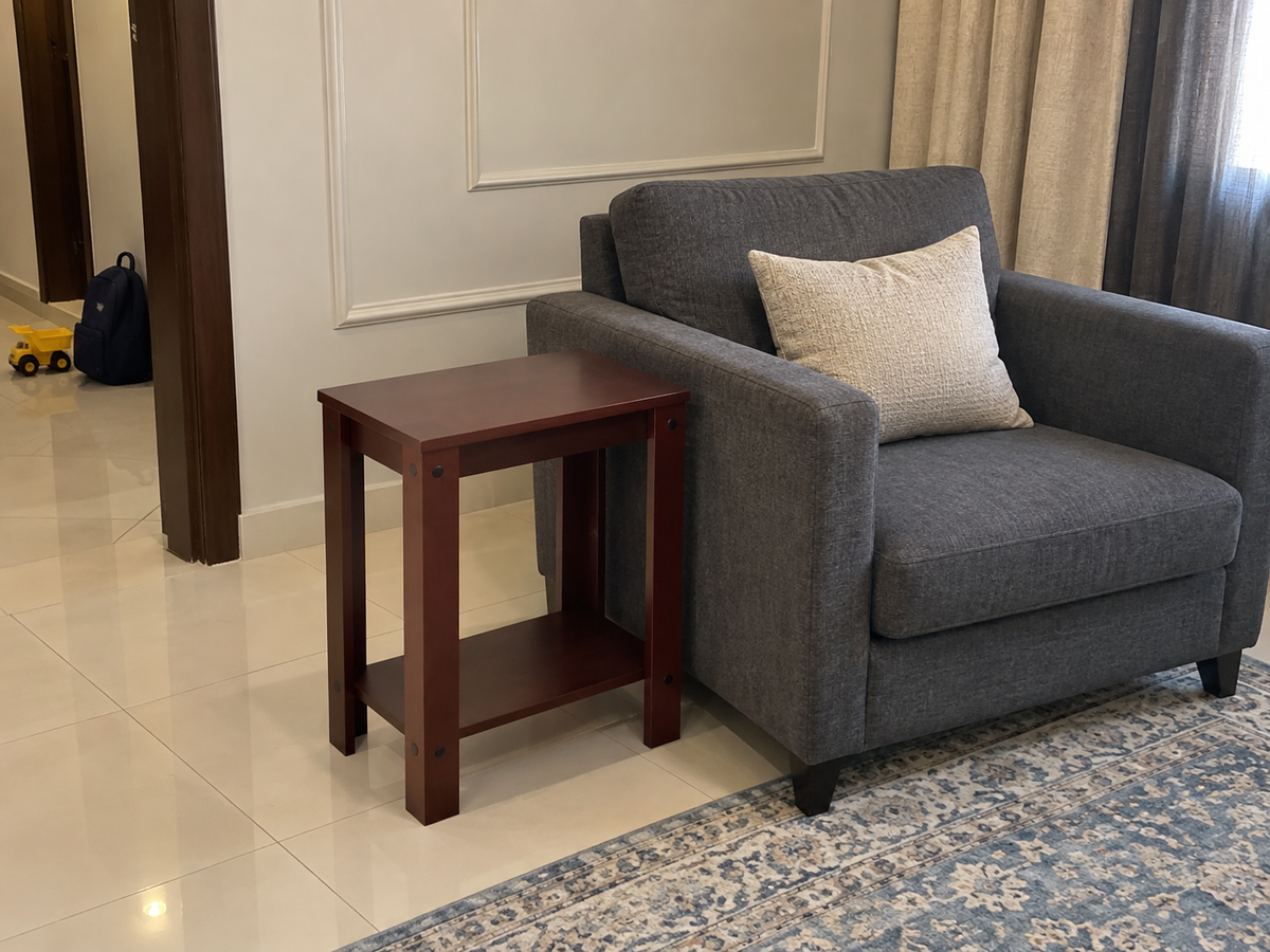 Ruby Side Table — in a Saudi home