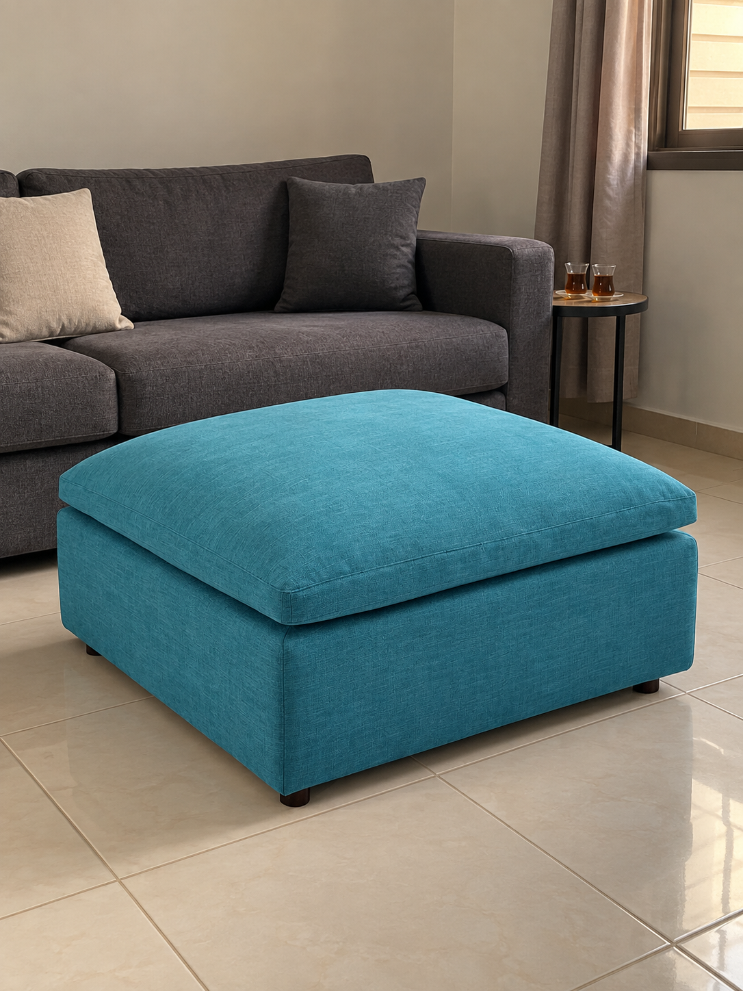 Talia Ottoman — in a Saudi home