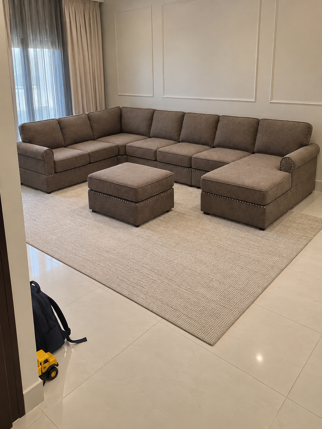Laurel Sectional Sofa in a KLIK customer's home