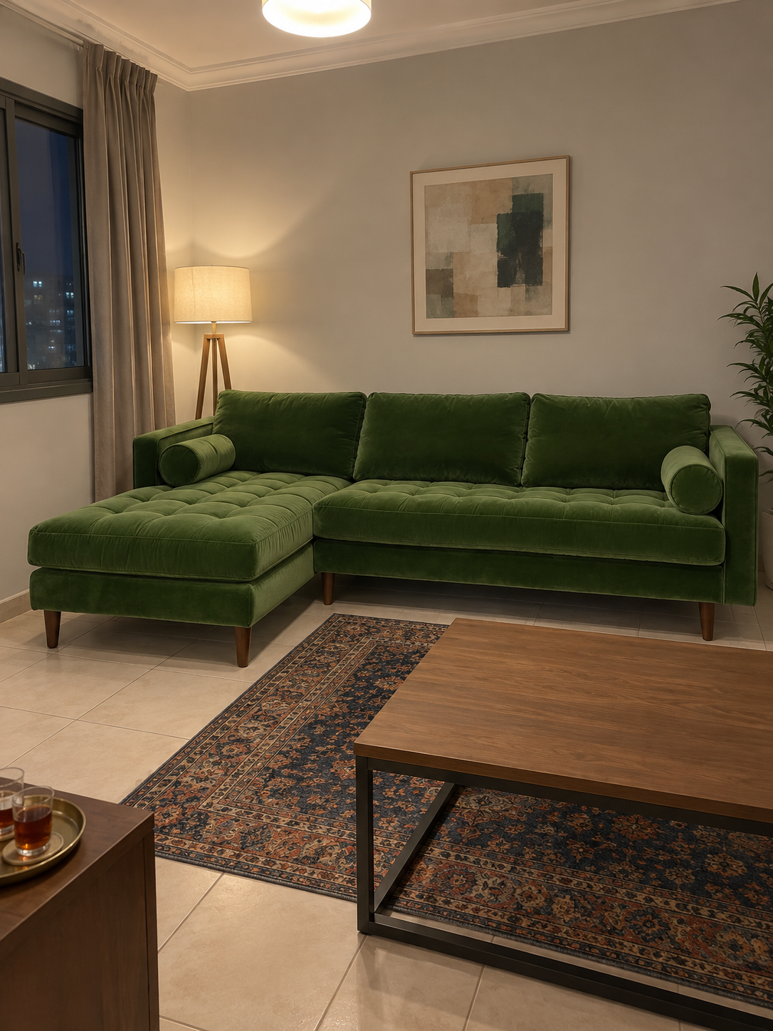 Addison Sectional Sofa in a KLIK customer's home