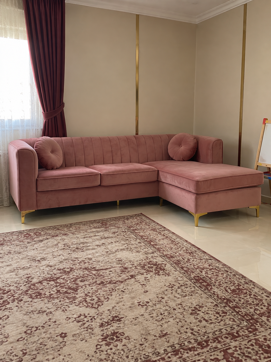 Imogen Sectional Sofa in a KLIK customer's home