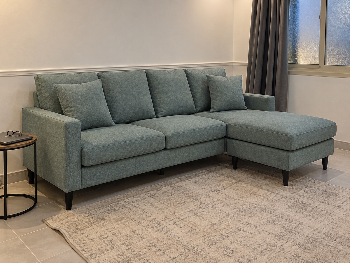 Ines Sectional Sofa — in a Saudi home