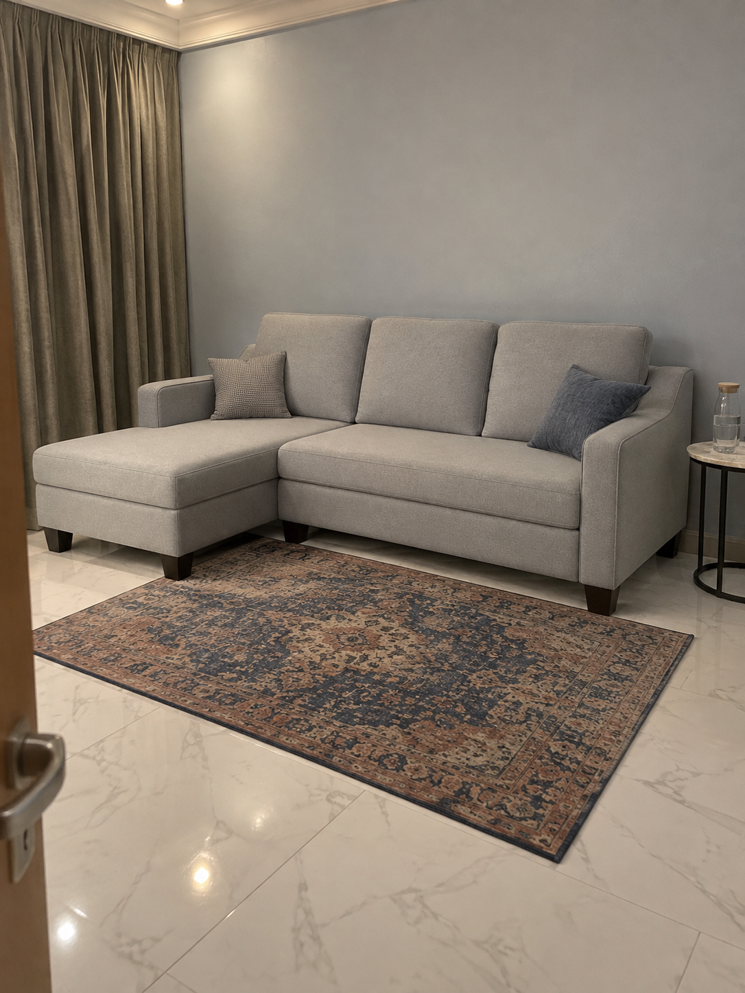 Georgia Sectional Sofa — in a Saudi home