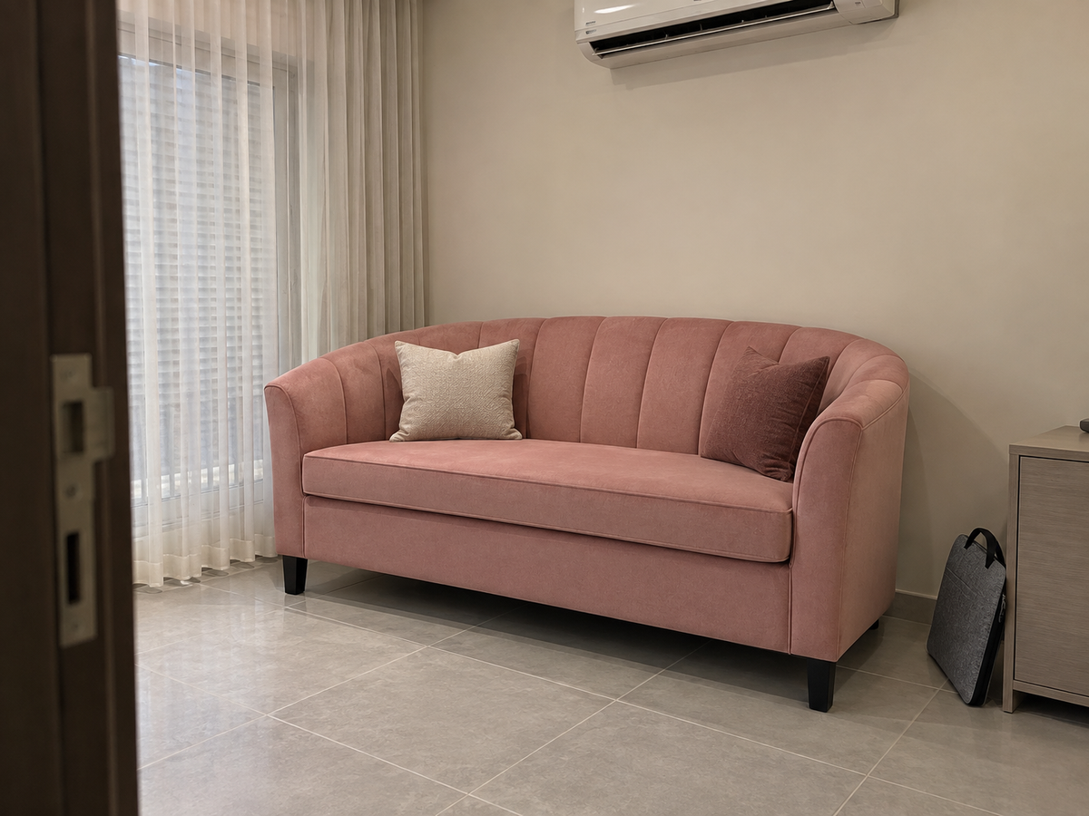 Gracie Sofa Set — in a Saudi home