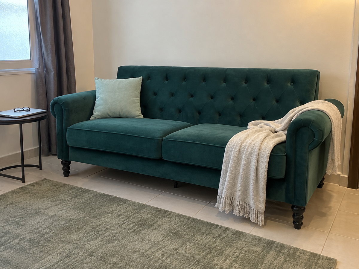 Audrey Sofa Set — in a Saudi home