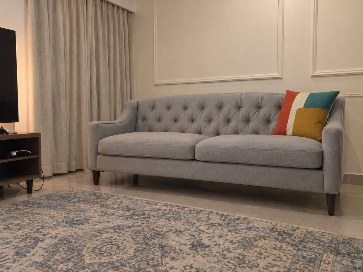 Lessie Sofa Set — in a Saudi home