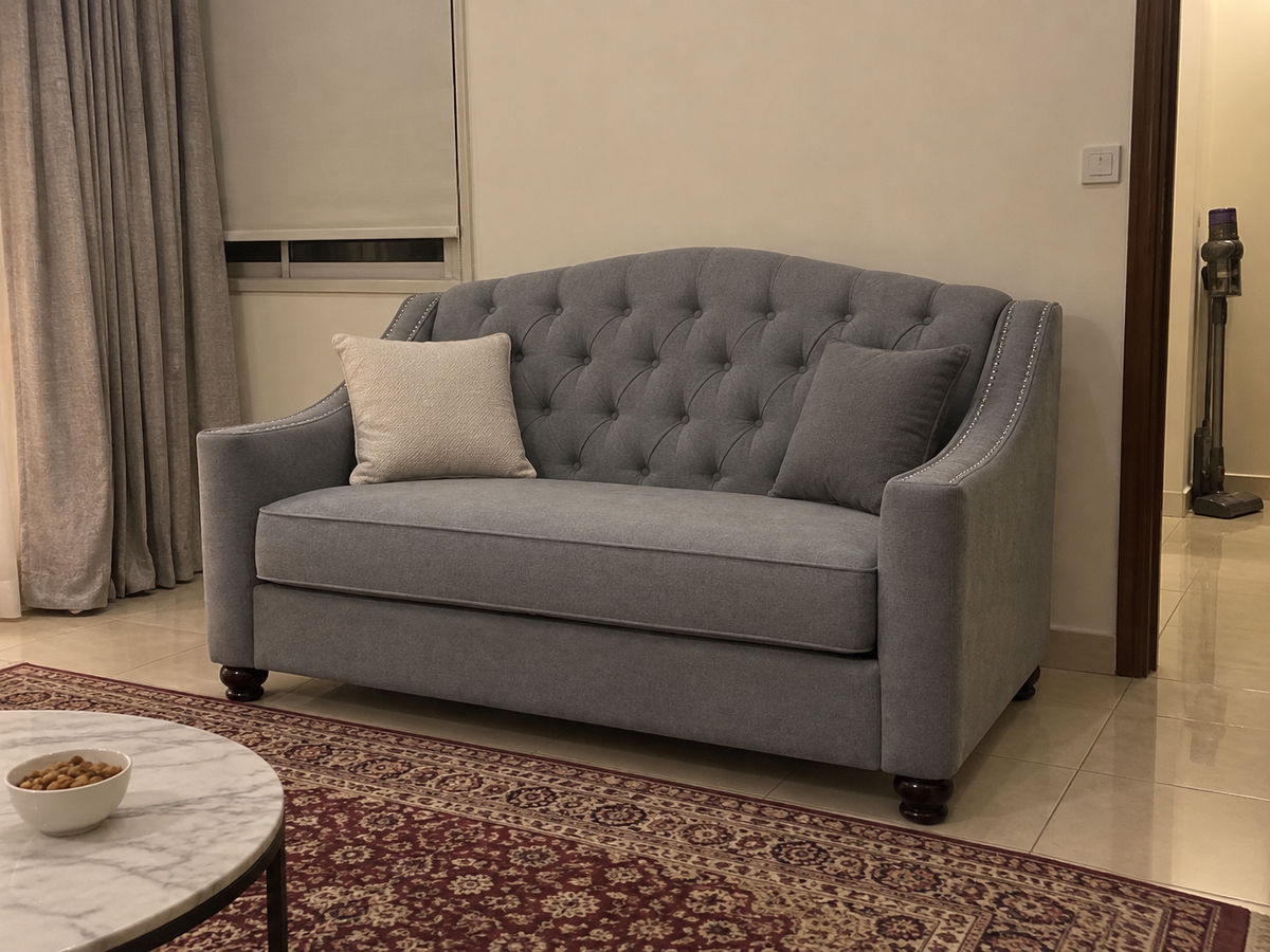 Hallie Sofa Set — in a Saudi home