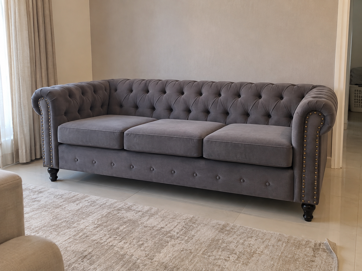 Harley Sofa Set — in a Saudi home
