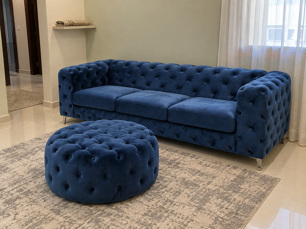Lyric Sofa Set — in a Saudi home