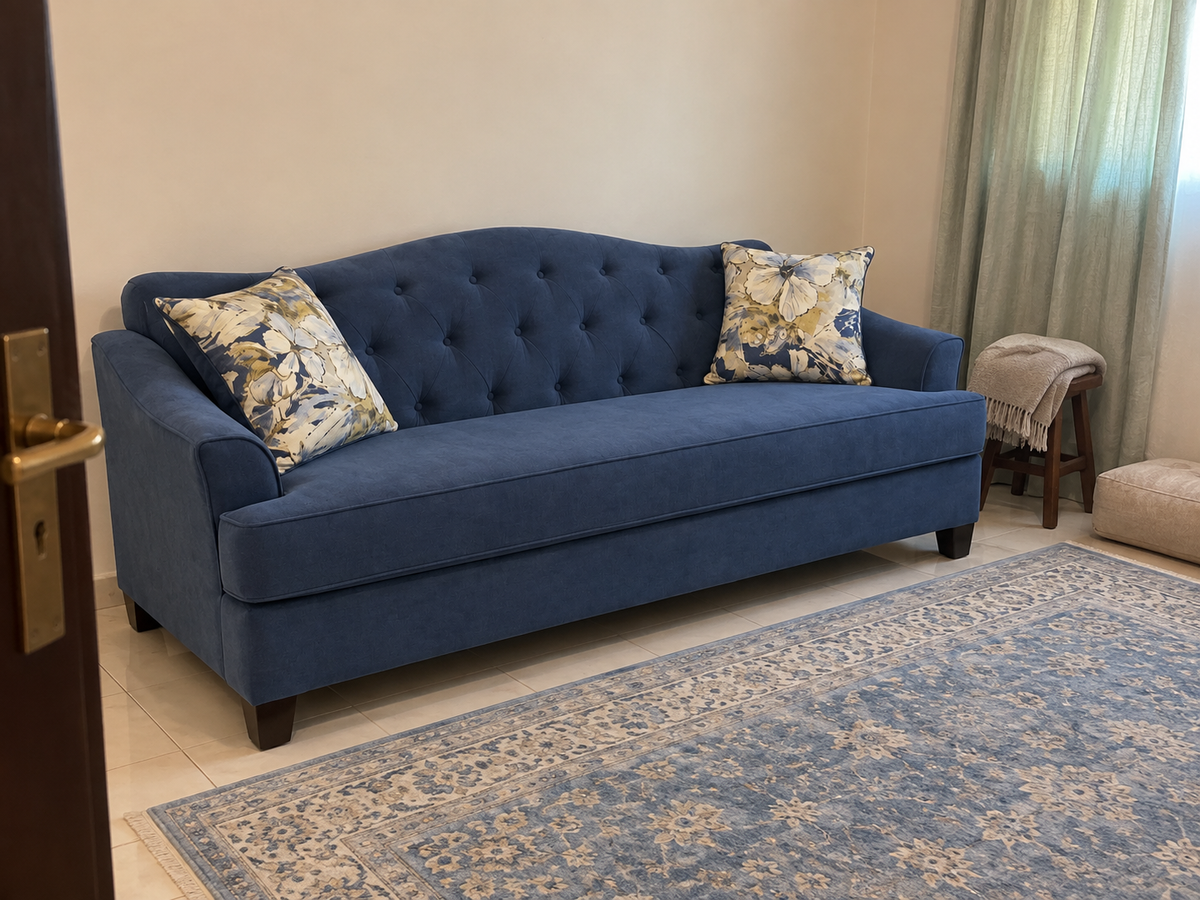 Jade Sofa Set — in a Saudi home