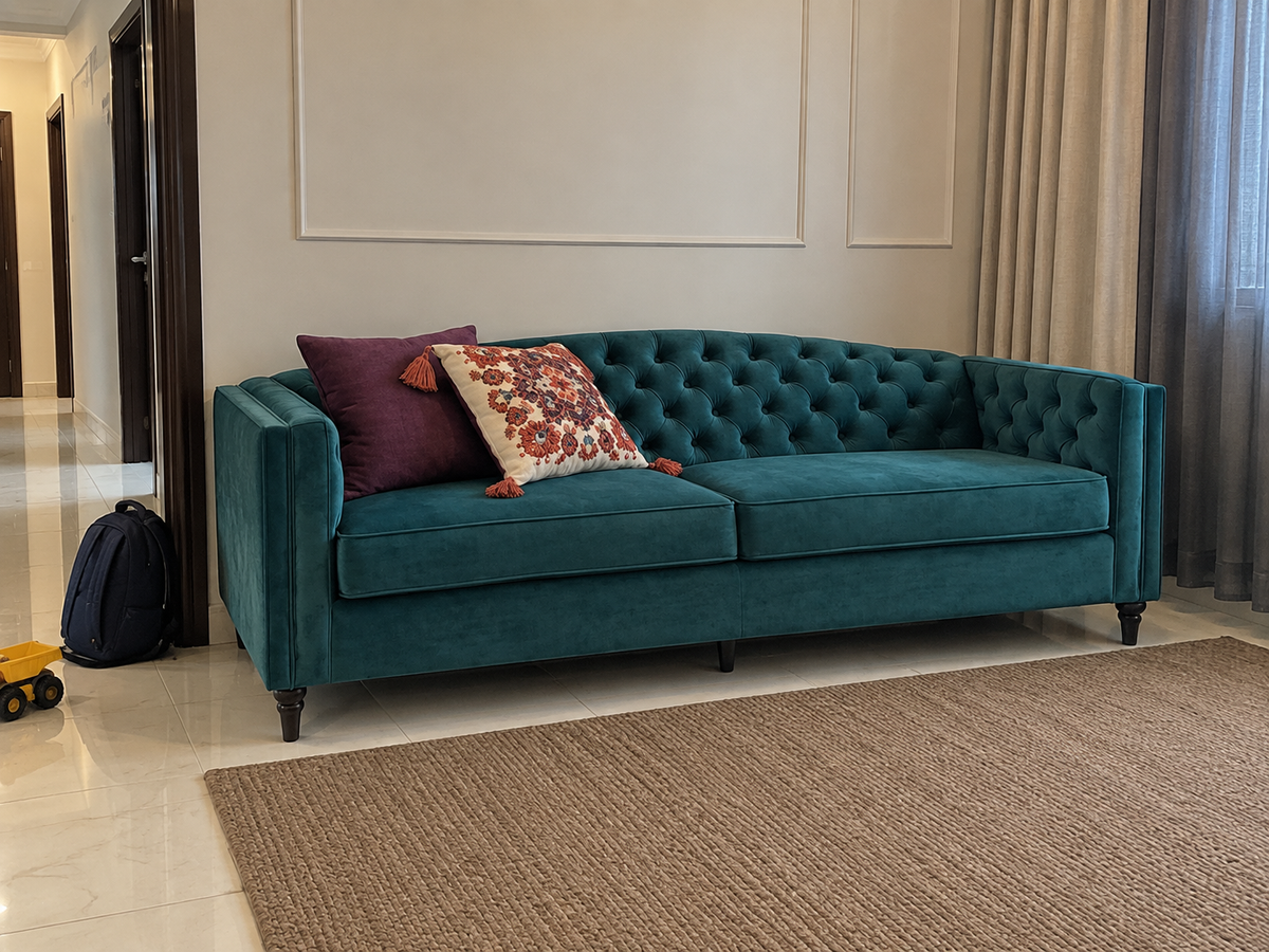 Callie Sofa Set — in a Saudi home