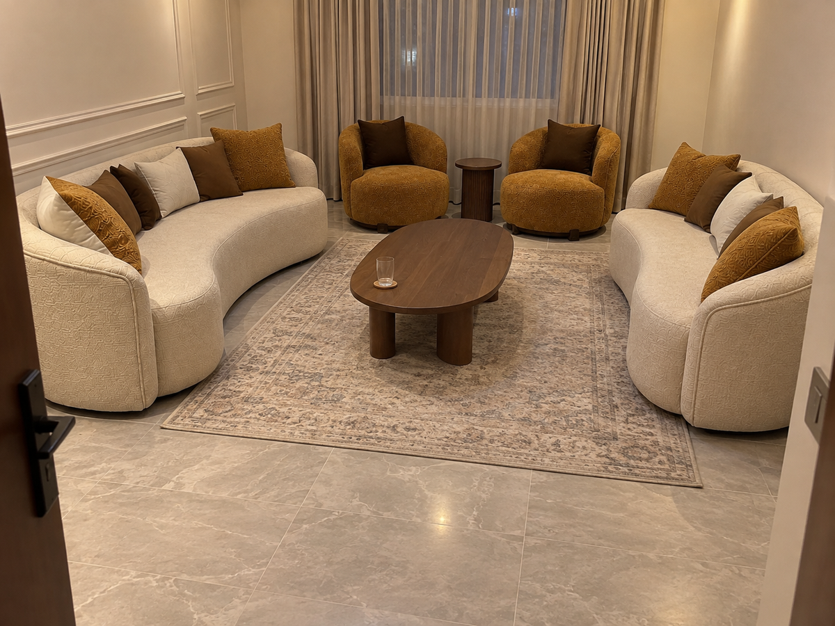 Curve 2 Sofa Set in a KLIK customer's home