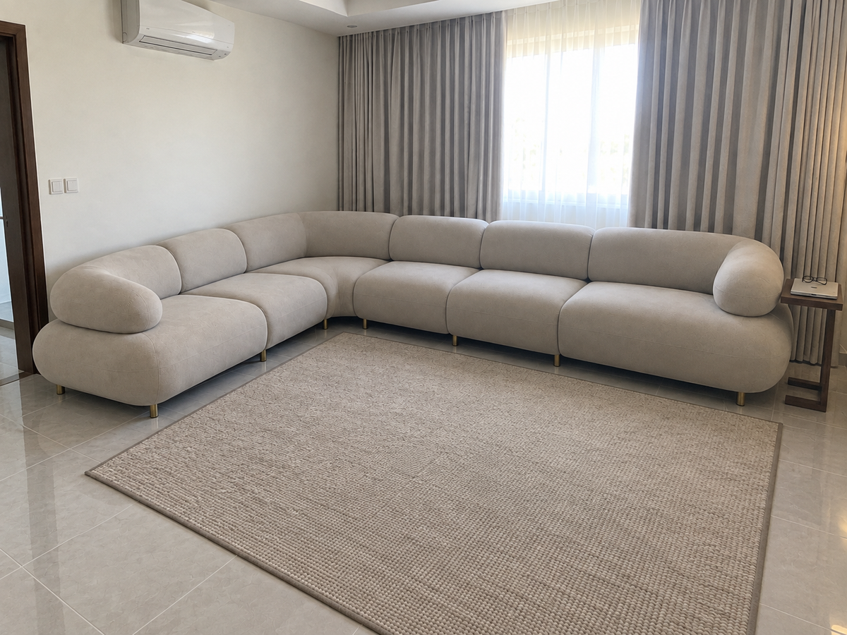 Floresna Sectional Sofa in a KLIK customer's home