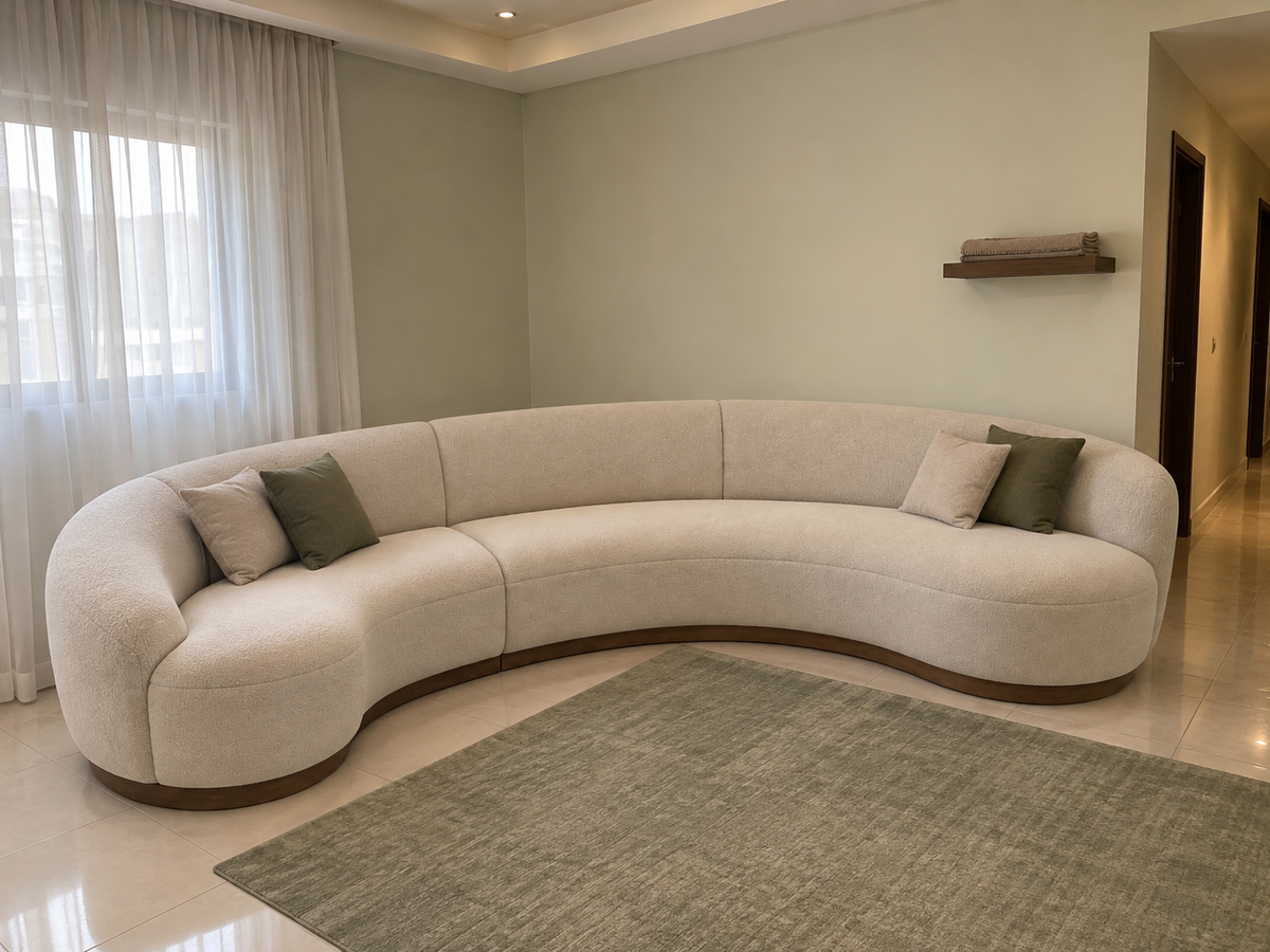 Loun Sectional Sofa in a KLIK customer's home