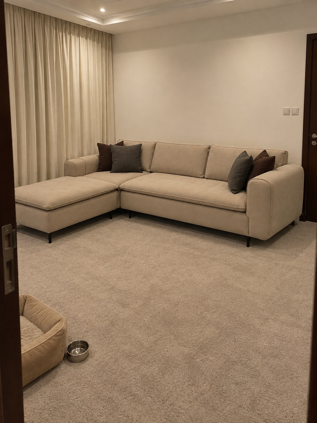Mies Sectional Sofa in a KLIK customer's home