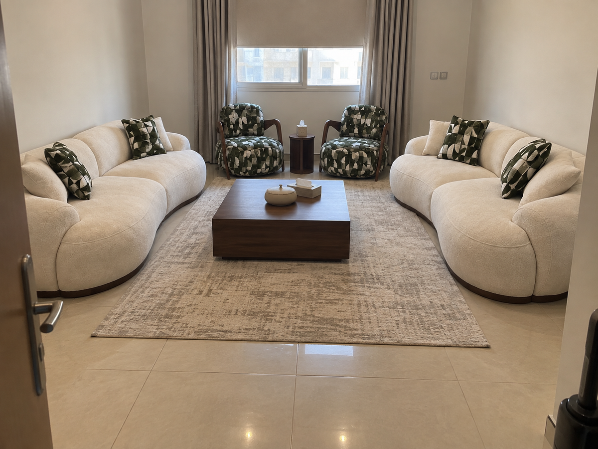 Queen Sofa Set in a KLIK customer's home