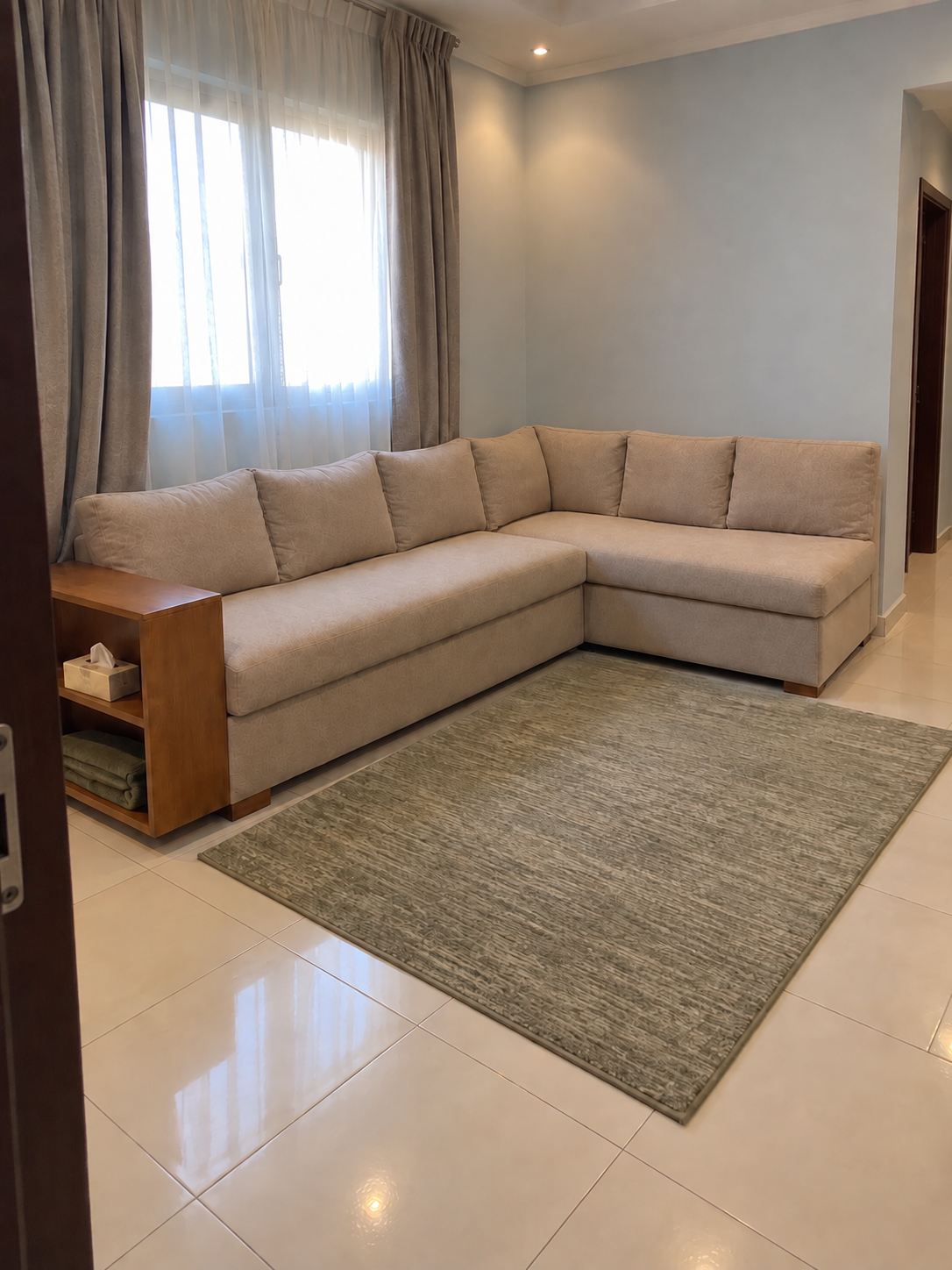 Terieh Sectional Sofa in a KLIK customer's home
