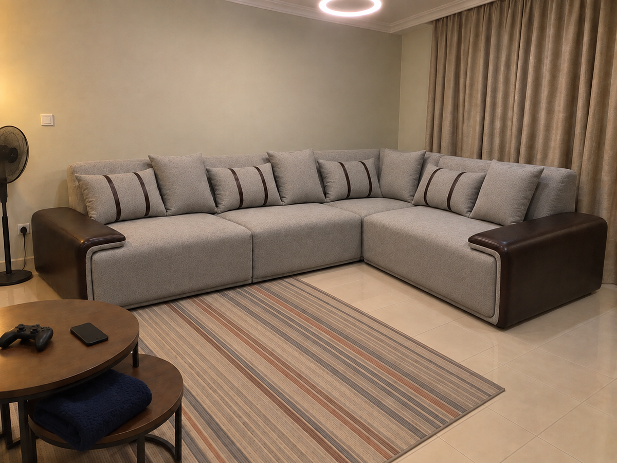Tolin Sectional Sofa in a KLIK customer's home