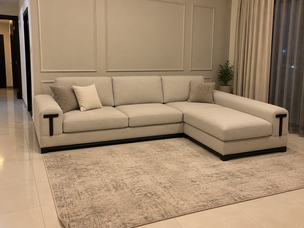 Vina Sectional Sofa in a KLIK customer's home