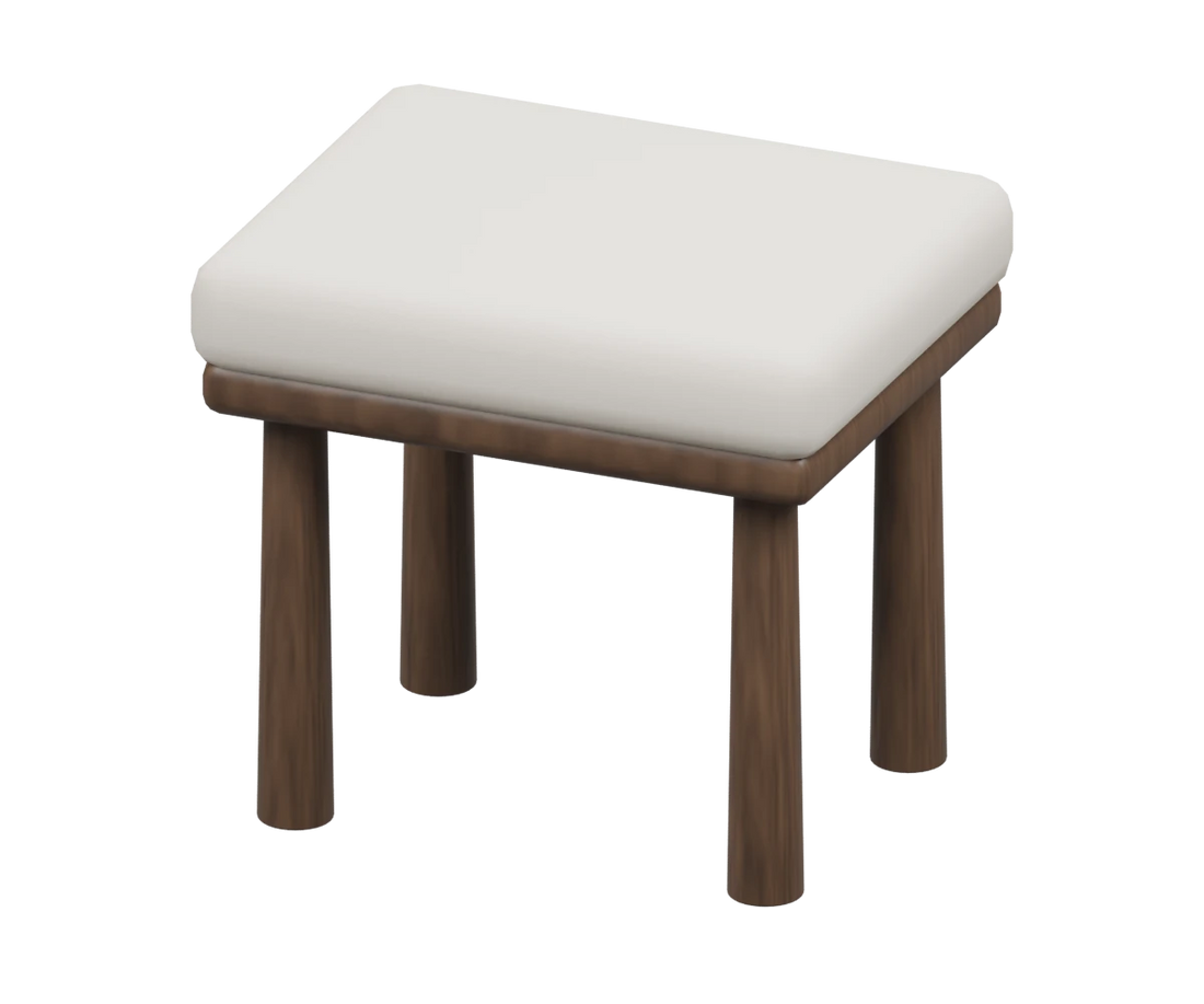 KLIK Sahil Upholstered Stool