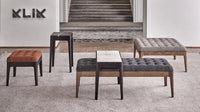 KLIK Nawa Bench & Stool — Bedroom Bench & Stool
