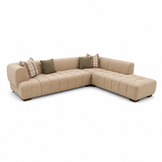 Layton Sectional Sofa - white background product view